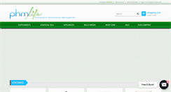 Desktop Screenshot of phmlife.com