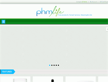 Tablet Screenshot of phmlife.com